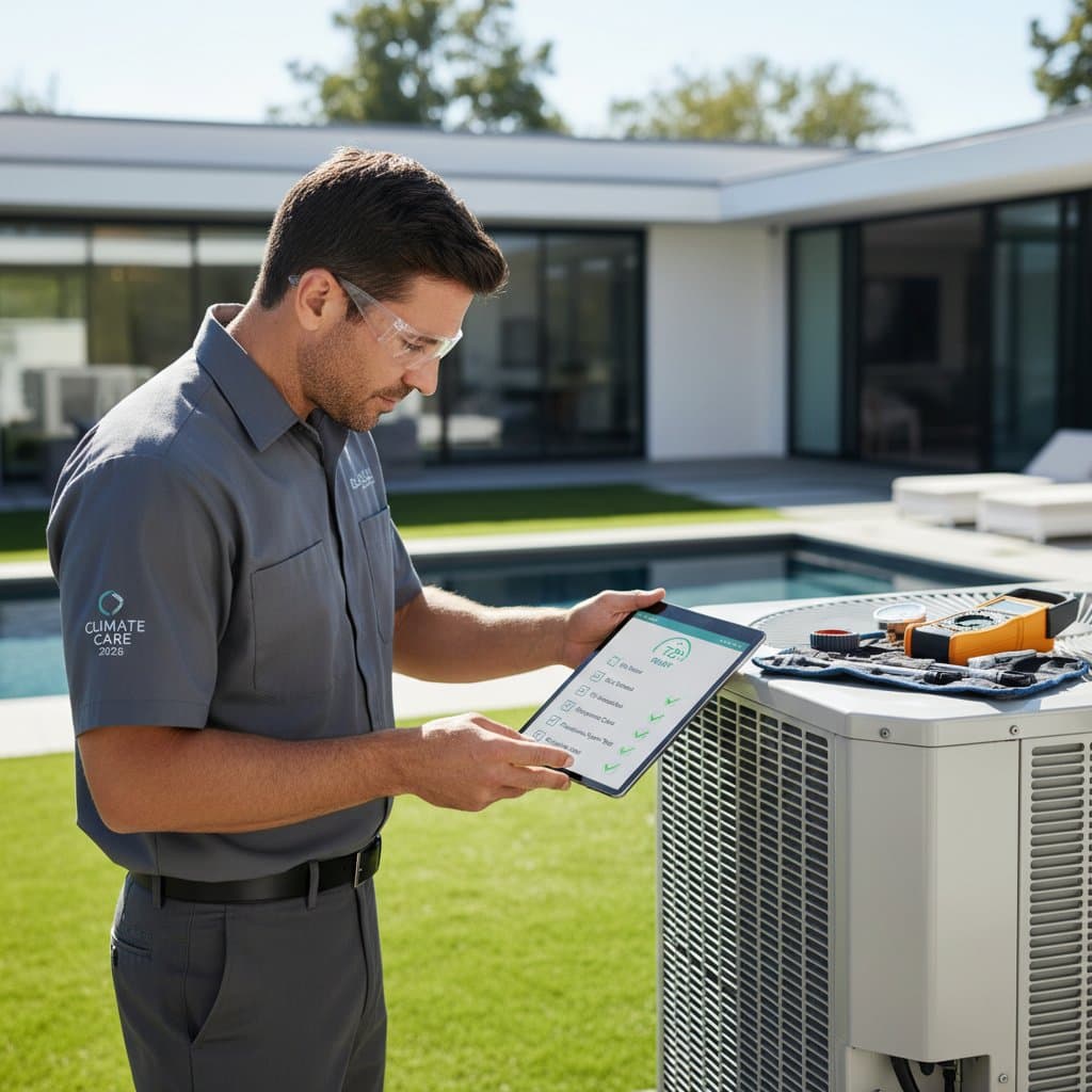 Featured image for AC Tune-Up Costs $75-200 Before Summer Rush