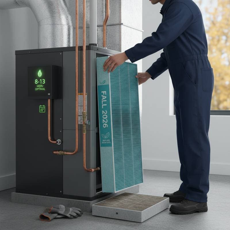 Featured image for Replace Your HVAC Filter Every 30-90 Days This Fall