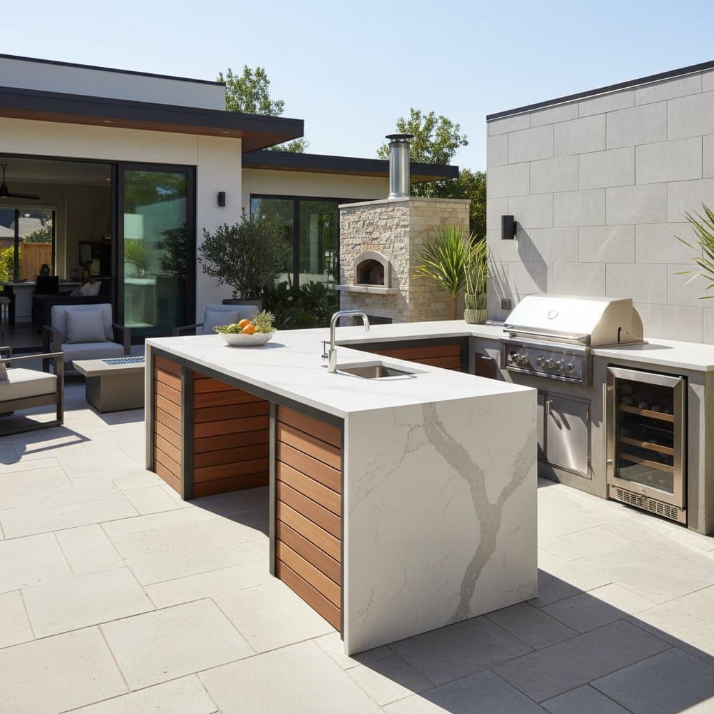 Featured image for Materials That Make or Break Your Outdoor Kitchen Budget