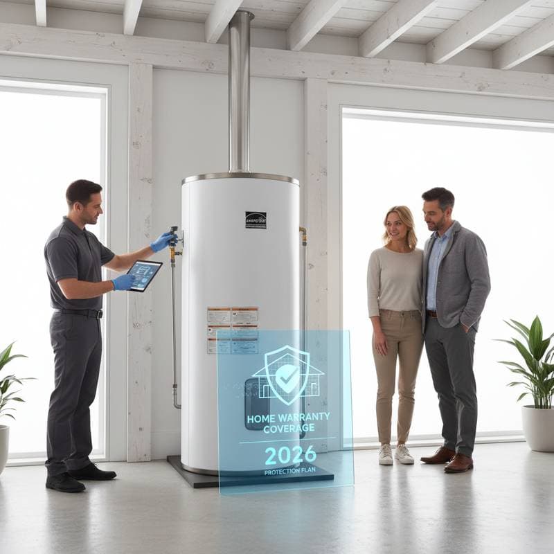 Featured image for Does Home Warranty Cover Heat Pump Water Heaters?