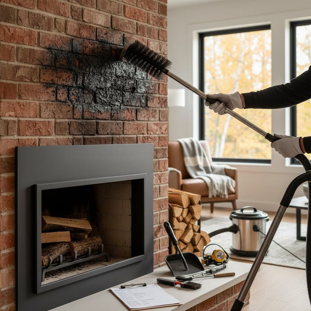 Featured image for Creosote Buildup: The Hidden Fire Risk in Your Chimney