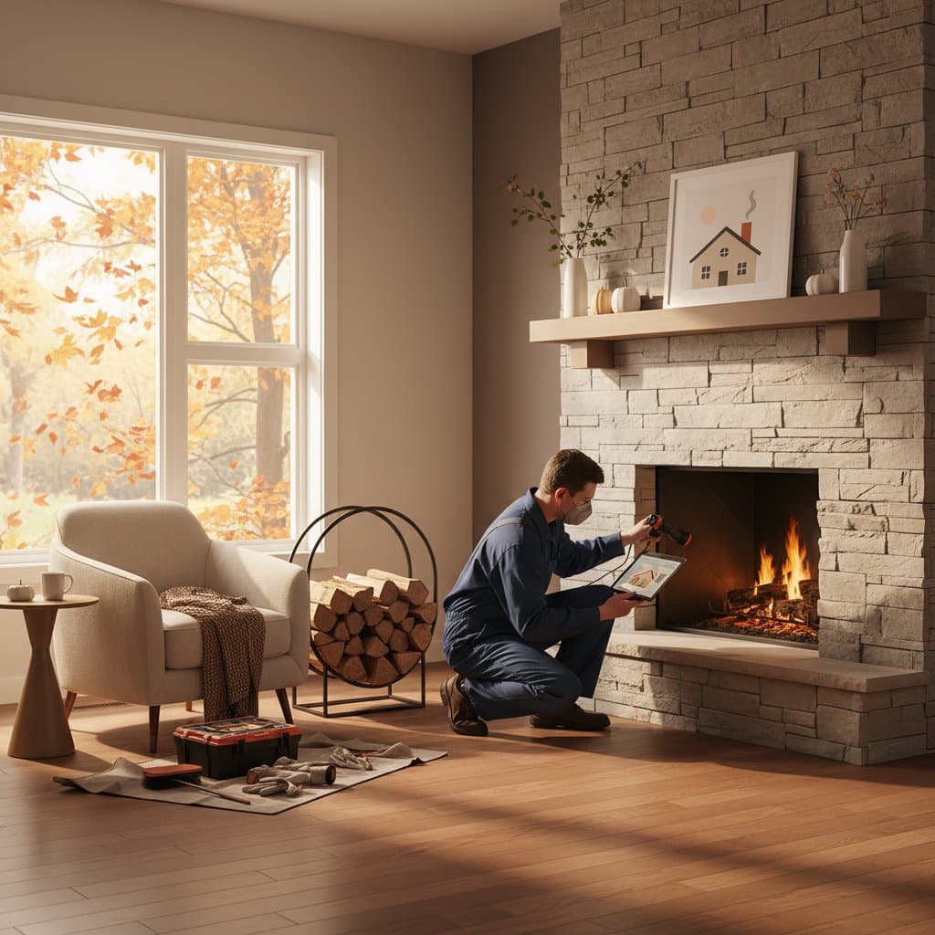 Featured image for Prevent Chimney Fires Before Your First Fall Blaze