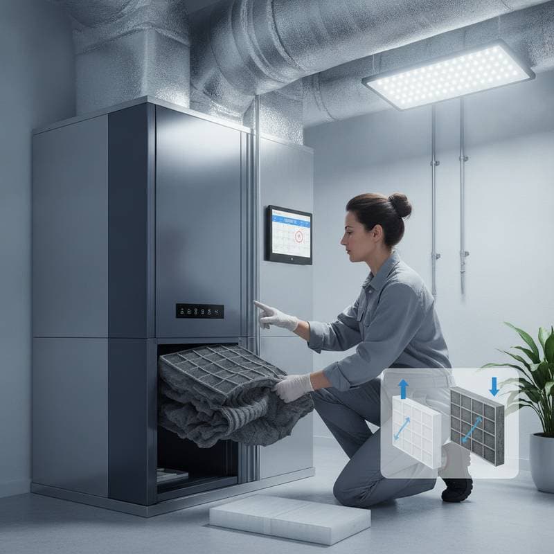 Featured image for Monthly Filter Checks Prevent HVAC Breakdowns
